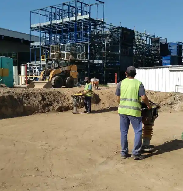 Empresa de Construcción Gablos Constructora trabajando en una obra